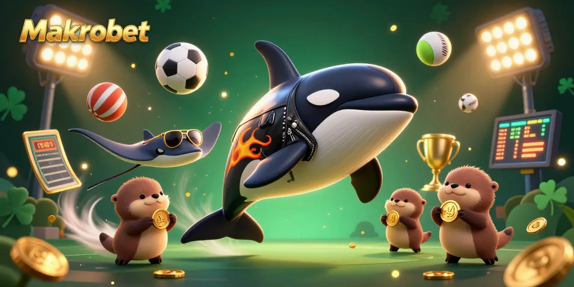 Experience thrilling gameplay with Makrobet's exciting features, celebrating success in gambling.